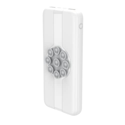 DCU TECNOLOGIC Power Bank, Cargador Móvil Portátil, Batería Externa, Wireless 10W + Power Delivery 18W + Quick Charge 18W Ventosa, Multicolor características