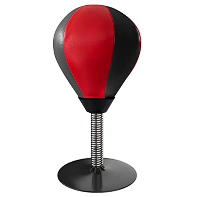 Bolsa De Golpeo De Sobremesa Se Adhiere A Su Escritorio, Bola De Alivio del Estrés con Ventosa para Reflejar La Tensión Y Juguetes con Bomba para Trab