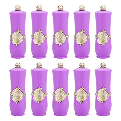 Chapstick Containers,Lipstick Containers Royal Style DIY Lipstick Empty Container Self-made Lipstick Mold Bálsamo para labios Tubos (Edición : #4 Purp