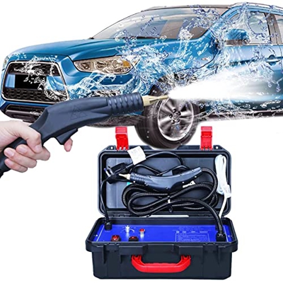 VIETOL Limpiador de Vapor de Alta presión de 3200 W, Equipo de Limpieza de Vapor Comercial de Mano para Aire Acondicionado de Cocina, Asiento de Coche