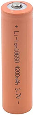 3.7v 4200mah 18650 Li-ionbatterij, Oplaadbaar Voor Microfoons Power Bank Zaklamp Kleine Apparaten Power Tool 10 Stks,4 Stuks