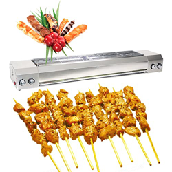 4 Quemadores de Parrilla de Acero Inoxidable para Exteriores, Barbacoa LPG, Barbacoa de Camping de Gas de Mesa, Superficie 141x20cm, Placa de Cocina p precio