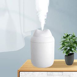 Zwbfu Mini humidificador Cool Mist Humidificador de Aire portátil para Gatos Operación Ultra silenciosa 220 ml USB con 7 Colores LED Noche para Dormit en oferta