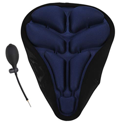 Cojín inflable del asiento de la bicicleta, absorción de choques aire asiento silla cubierta MTB bicicleta aire almohadilla Bicicletas y repuestos Bic en oferta