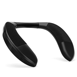 QiCheng & LYS Altavoz de Cuello Bluetooth, Altavoz Complementario Negro, Altavoz inalámbrico Portátil Audio, Tiempo de Reproducción de 10 Horas (909)… características