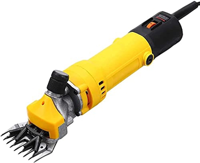 NIVOK Sheep Shearer 500W Shearer Shearer Heavy Duty Professional Shearer Electric Hair Clipper 6 Speed Ajustable Hair Clipper Wool Shear Cutter Fibra 