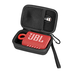 Ver Prodrocam - Funda rígida para altavoz JBL GO 3 (forro negro) y sus características Prodrocam - Funda rígida para altavoz JBL GO 3 (forro negro) en oferta