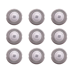 Repztevo 9 piezas SH30 cabeza de repuesto para afeitadora eléctrica Philips Series 1000, 2000, 3000 clic y estilo con hoja puntiaguda en oferta