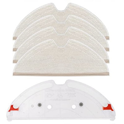 Cusstally Soporte de PañO de Mopa y Reemplazo de Trapo de Mopa para Q7 MAX +/ T8 Robot Aspirador Repuestos