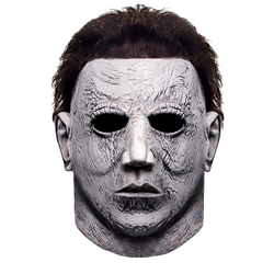 molezu Michael Myers - Máscara para disfraz de cosplay (látex), color gris precio