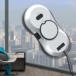 Robot De Limpieza De Ventanas, Robot Limpiador De Ventanas Eléctrico De 5600 Pa Con Control Remoto, Sistema De Seguridad, Detección Inteligente De Bor en oferta
