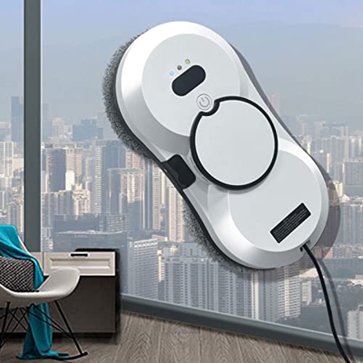 Robot De Limpieza De Ventanas, Robot Limpiador De Ventanas Eléctrico De 5600 Pa Con Control Remoto, Sistema De Seguridad, Detección Inteligente De Bor