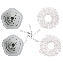 errio Accesorios de Repuesto de 5 Piezas, PañO de Mopa Cepillo Lateral para W10/W10 Pro Robot Aspirador, Pieza de Limpieza de Suelo características