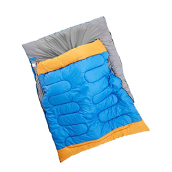 Milageto Otoño Invierno Saco de Dormir Ligero Espesado para Adultos Poliéster Suave Impermeable, 2,8 kg 2 Personas características