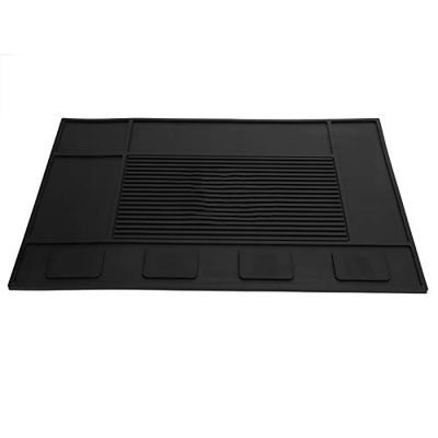 xiangxin Tapete antideslizante para peluquería y cortapelos para cortapelos con gran superficie resistente a altas y bajas temperaturas para uso profe