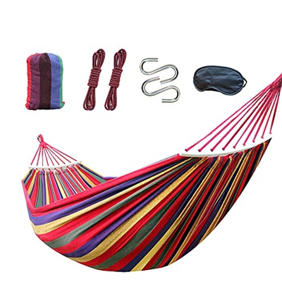 Hamaca de Jardín Portátil, Hamaca Portátil, Hamaca de Jardín al Aire Libre, Hamaca para Acampar al Aire Libre, Hamaca de Camping Portátil, para Acampa