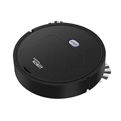 AVEZU Compatible con Robot de Barrido Inteligente 3 en 1 Aspiradora Recargable Aspiradoras Robot Limpiador doméstico (Color : Negro)