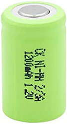 Ni Mh Batterij 1.2v 2V3A 1200mah, Oplaadbaar Voor VideoRind TandenborstelPower Bank Camera Led Zaklamp Draadloze Bewakingsapparatuur Led Instrumentati características