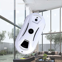 Robot De Limpieza De Ventanas Con Control Remoto, Robot Limpiador De Ventanas Eléctrico De 2800 Pa, Sistema De Seguridad, Detección Inteligente De Bor características