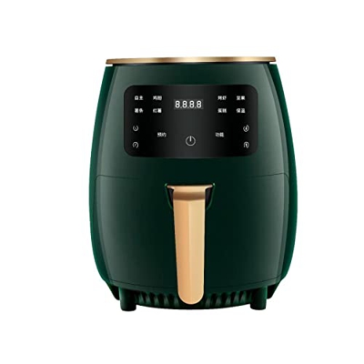 ASUMUI Freidora de Aire de 1400W y 4,5 l, freidora de Salud sin Aceite, Cocina multifunción Inteligente táctil LCD, freidora de Aire Profunda para Pat