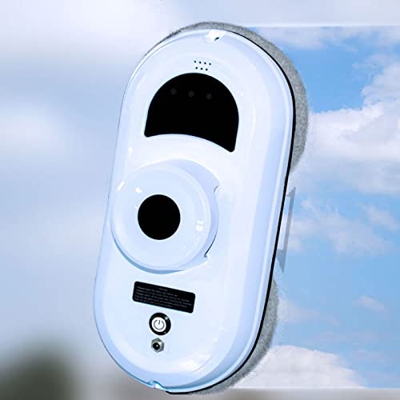 Robot De Limpieza De Ventanas, Robot Limpiador De Ventanas Eléctrico De 2800 Pa Con Control Remoto, Sistema De Seguridad, Detección Inteligente De Bor