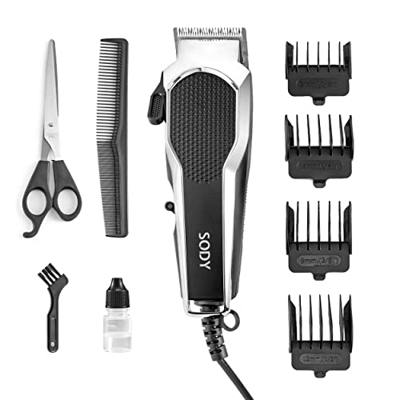 Maquina Cortar Pelo Profesional SODY SD2038 Cortapelos Hombre Profesional Corta Pelos Cortadora de Pelo Maquinilla Maquina Para Pelar Cable Maquinas d