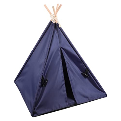 Hemobllo Cama para Mascotas Tipi Cama Desmontable para Gatos Cueva para Gatos de Interior Tienda Cama para Perros Lavable Cómoda Y Transpirable Casa T