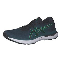 Asics Gel-Nimbus 24, Running Shoe Hombre, Velvet Pine/New Leaf, 44 EU precio