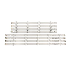 ALMVIS Kit 8 PCS LED Reemplazo de la Tira de retroiluminación Pola 2.0 pola2.0 39 Pulgada A b Escribe HC390DUN-VCFP1 Adecuado LG 39LN5300 Ajuste for I características