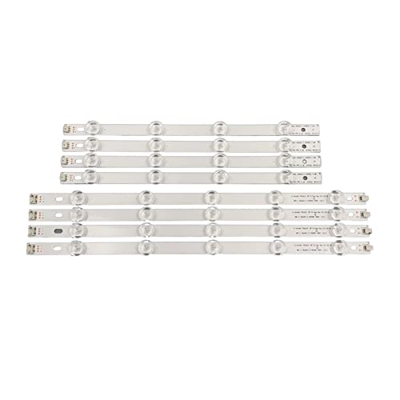 ALMVIS Kit 8 PCS LED Reemplazo de la Tira de retroiluminación Pola 2.0 pola2.0 39 Pulgada A b Escribe HC390DUN-VCFP1 Adecuado LG 39LN5300 Ajuste for I