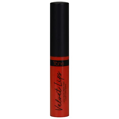 Tahe Velvet Lips Labial Líquido Mate de larga duración, alta cobertura y tacto aterciopelado, 7 ml (12 Moulin Rouge)