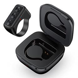 Tiktok - Anillo de desplazamiento con control remoto Bluetooth, TIK Tok Page Turner inalámbrico con punta de los dedos, obturador, click, selfies reca en oferta