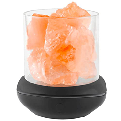Difusor de aroma de cristal de sal y piedra, luz nocturna, humidificador USB, difusor de aceite esencial para coche y hogar precio