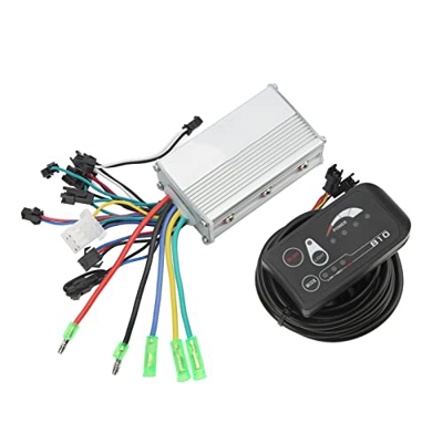Pwshymi Kit de controlador de bicicleta eléctrica, 13A 36V Circuitos internos Protección de bicicleta eléctrica Kit de controlador de reequipamiento 2