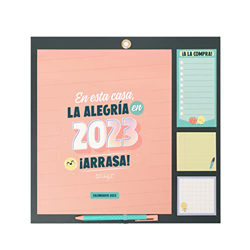 Mr. Wonderful - Calendario de Pared - En esta casa, la alegría en 2023 ¡Arrasa! características