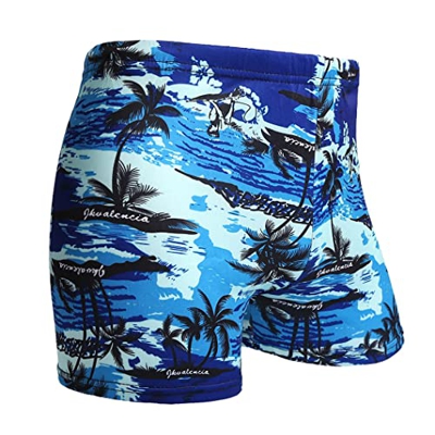 GHEART Bañador Hombre, Hombre Shorts de Playa, Shorts de Baño Estampados, Bañador para Hombre Secado Rápido Bañadores, para Natación y Surf Traje de B