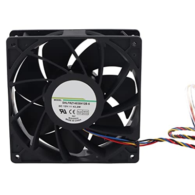 Ventilador Silencioso, Mini Ventilador de Enfriamiento de Gran Volumen de Aire para PC para Computadora de Escritorio