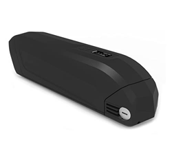 GYAM Batería De Litio para E-Bike,Batería De Litio para Bicicleta De Montaña De 36V48V con Puerto USB,Luz Indicadora De Potencia,Batería De Litio para características