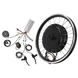 Pwshymi Kit de rueda de motor de tracción delantera de 20 pulgadas, kit de conversión de bicicleta eléctrica de 20 pulgadas, reducción de ruido para b precio
