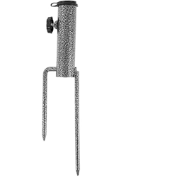 Sun Beach Umbrella de Hierro Ancla de Hierro Gamen Garden Patio Patio Parasol Anchor Spike Spily Start Stander (Color : Gray) características