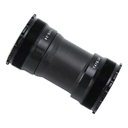 Pwshymi Soporte inferior de rodamiento de bicicleta, reduce el ruido Soporte inferior de bicicleta de montaña de alta resistencia Rodamiento sellado 4 características