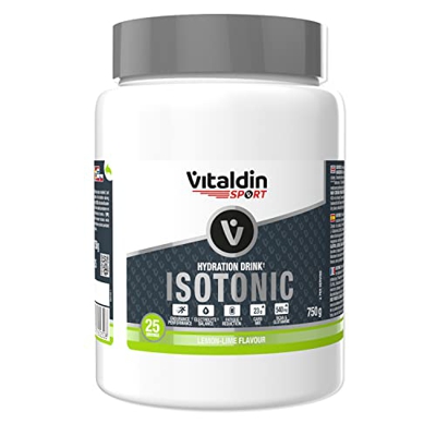 VITALDIN SPORT Hydration Drink Isotonic – Bebida Isotónica en polvo con Electrolitos, BCAA y Glutamina – Isotónico para Hidratación + Energía Rápida y