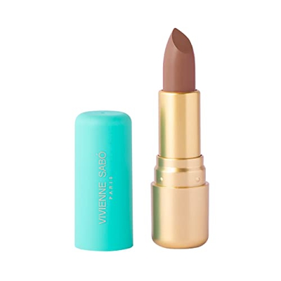 VIVIENNE SABÓ | Barra de Labios Nude Createur Cold Nude 17 | Pintalabios Vitamina E Hidratante Textura Suave y Cremosa | Larga Duración | Cruelty Free