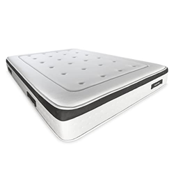 Duérmete Online - Colchón Viscoelástico Nature Biogel | Altura 24cm | Firmeza y Confort Óptimos | Tejido Termorregulador, 90x190 características