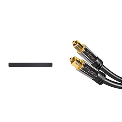 LG SN4R - Barra de Sonido 4.1 (420W de Potencia, DTS Virtual:X, subwoofer inalámbrico, Multi Bluetooth 4.0, HDMI, USB, Entrada óptica) & KabelDirekt 3