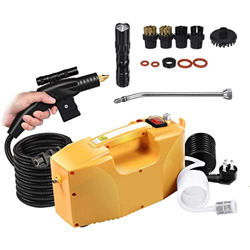 SXFuture Limpiador de Vapor portátil a presión de Alta Temperatura Máquina de Vapor portátil eléctrica de 3000 W para Muebles De Baño De Cocina, Asien características