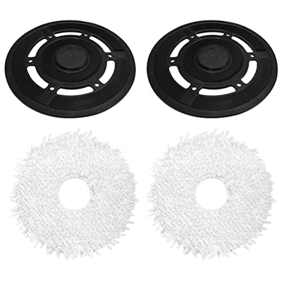 Pmkvgdy PañO de Mopa y Soporte de Mopa para Ecovacs Deebot X1 Omni/Turbo Robot Aspiradora Accesorios Soporte de Fregona