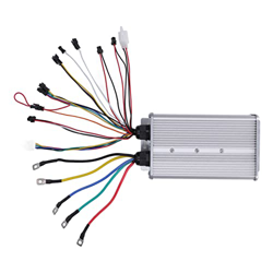 Agatige Controlador de Bicicleta eléctrica de 48V y 72V, Controlador de Motor de Cepillo para Patinete, Controlador de Motor 60A con Conector SM para  en oferta