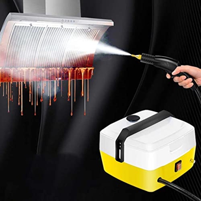 SXFuture Limpiador de Vapor de Alta presión,Máquina de Limpieza portátil de Alta Temperatura de 3000 W con 4000ML Depósito de Agua, para Asiento de Co