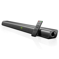 ULTIMEA Barra de Sonido de TV, 120 W Soundbar con Bajos Ajustables, Altavoz TV con 6 Ecualizadores, DSP, Bluetooth, Compatible con HDMI ARC/óptico/AUX características